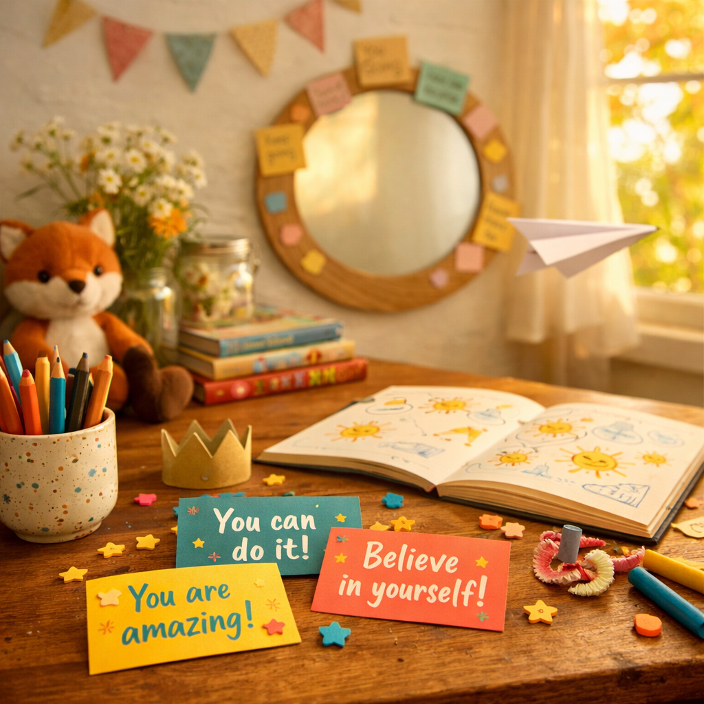 Professional content related to Why Confidence Quotes Matter for topicren's Development